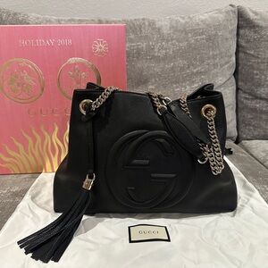 Gucci Soho Leather Chain Shoulder Bag